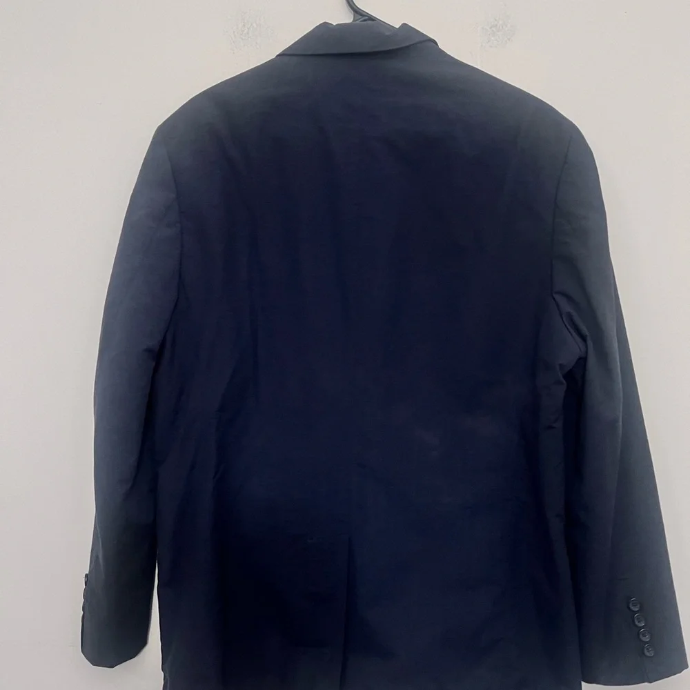 American Rag Navy Sport Coat with White Trim